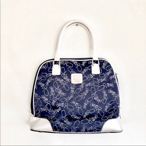 DVF Studio Signature Diane Script Bowler Tote Bag